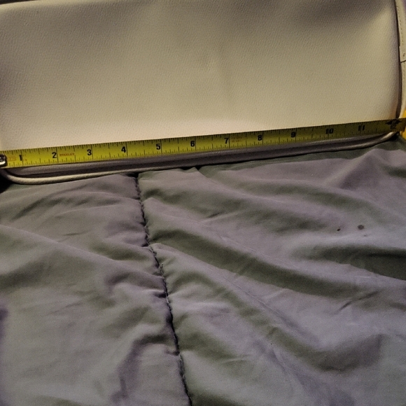 Coach Two-Tone Leather Satchel - Picture 6 of 8